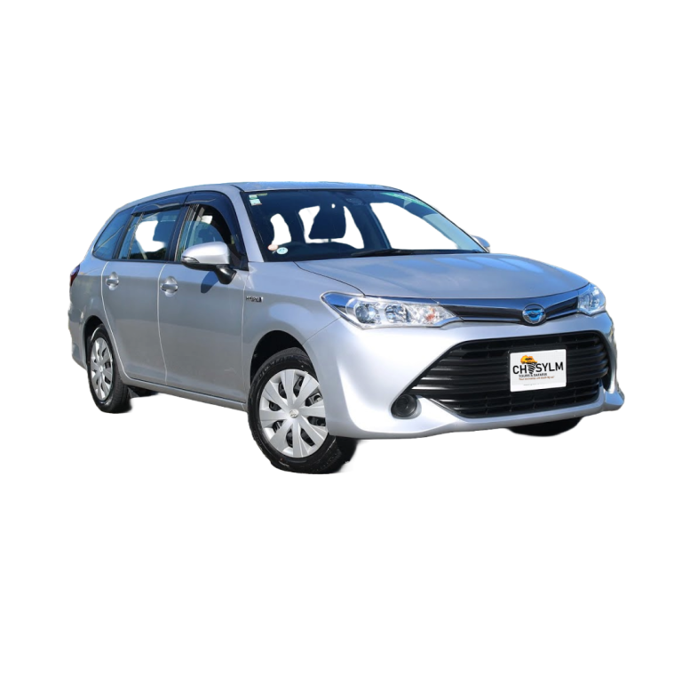 Toyota Fielder Hybrid available for car hire in Nairobi from Chasylm Tours