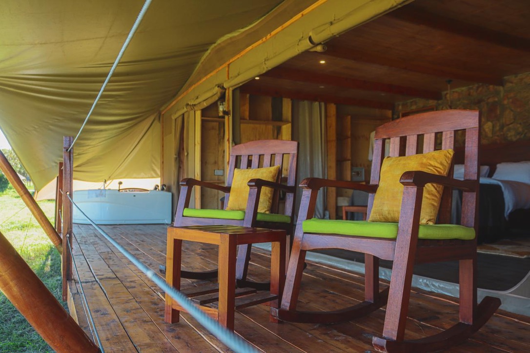Alama Camp Mara tented camp in the Maasai Mara, Kenya