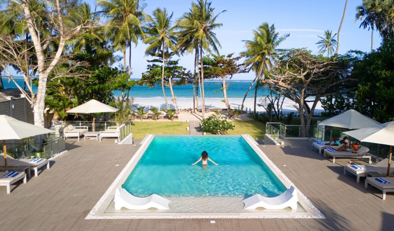 Almanara luxury villas on Diani Beach, Kenya coast